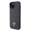 Guess GUHCP15MP4TDSCPK Apple iPhone 15 Plus / 14 Plus kietasis dėklas, Crossbody 4G Metal Logo, juodas