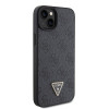 Guess GUHCP15MP4TDSCPK Apple iPhone 15 Plus / 14 Plus kietasis dėklas, Crossbody 4G Metal Logo, juodas