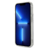 Guess GUBPP14XH4EACSB dėklas + belaidis įkroviklis Apple iPhone 14 Pro Max mėlynas kietasis dėklas, 4G Print, MagSafe