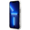 Guess GUBPP13LH4EACSW Dėklas + belaidis įkroviklis Apple iPhone 13 Pro rudas kietas dėklas, 4G Print, MagSafe