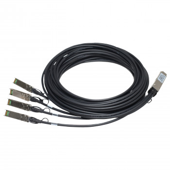 Hp Enterprise HPE X240 QSFP+ į 4x10G SFP+ 3 m tiesioginio prijungimo varinis skirstomasis kabelis