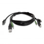 StarTech.com SKHDMMKVM-06-TAA TAA reikalavimus atitinkantis HDMI KVM kabelis, USB 2.0, 3,5 mm garso, 1,8 m