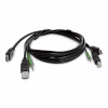 StarTech.com SKHDMMKVM-06-TAA TAA reikalavimus atitinkantis HDMI KVM kabelis, USB 2.0, 3,5 mm garso, 1,8 m