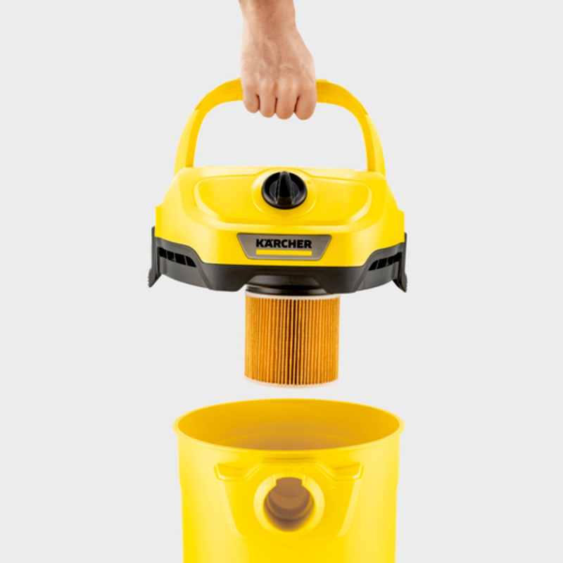 Karcher WD 2 Plus V-12/6/18/C šlapio ir sauso siurbimo dulkių siurblys (1.628-015.0)