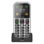 Beafon SL280pro LTE 4G Silver Line didelių mygtukų funkcinis telefonas, juodai baltas