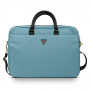 Guess GUCB15NTMLLB nešiojamojo kompiuterio krepšys iki 16", Nylon Triangle Logo, mėlynas