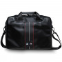 BMW BMCB15COMSCAKR nešiojamojo kompiuterio krepšys 15", Carbon Red Stripes, juodas