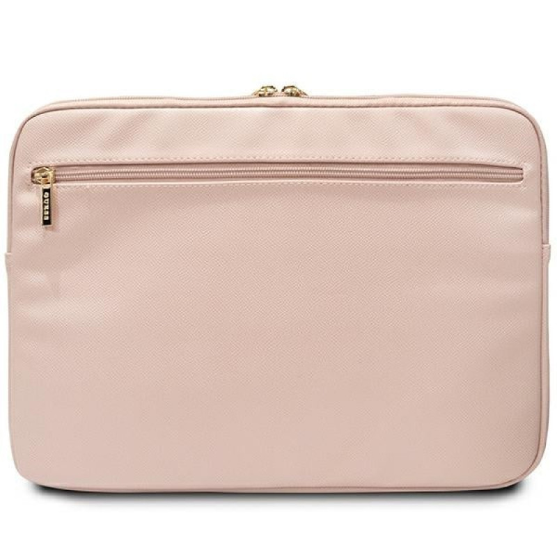 Guess GUCS14ZPGSTEGP nešiojamojo kompiuterio įmautė, 14", Triangle 4G, rožinė
