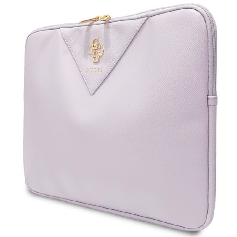 Guess GUCS14ZPGSTEGU nešiojamojo kompiuterio įmautė, 14", Triangle 4G, purpurinė