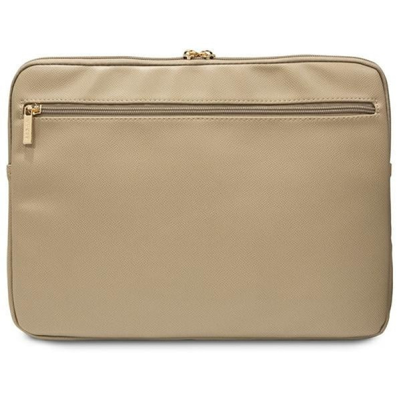 Guess GUCS14ZPGSTEGD nešiojamojo kompiuterio įmautė, 14", Triangle 4G, šviesiai auksinė