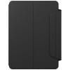 UNIQ Rovus Snapmount Magnetic 360 Rotating Detachable planšetinio kompiuterio dėklas, skirtas Apple iPad Pro 11 2024, juodas