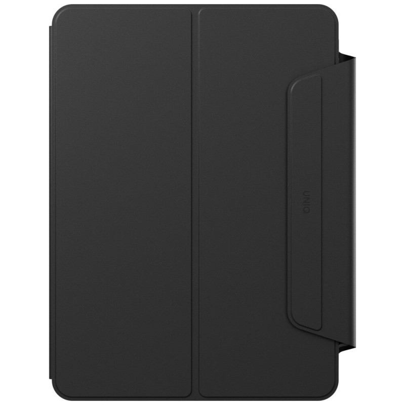 UNIQ Rovus Snapmount Magnetic 360 Rotating Detachable planšetinio kompiuterio dėklas, skirtas Apple iPad Pro 11 2024, juodas