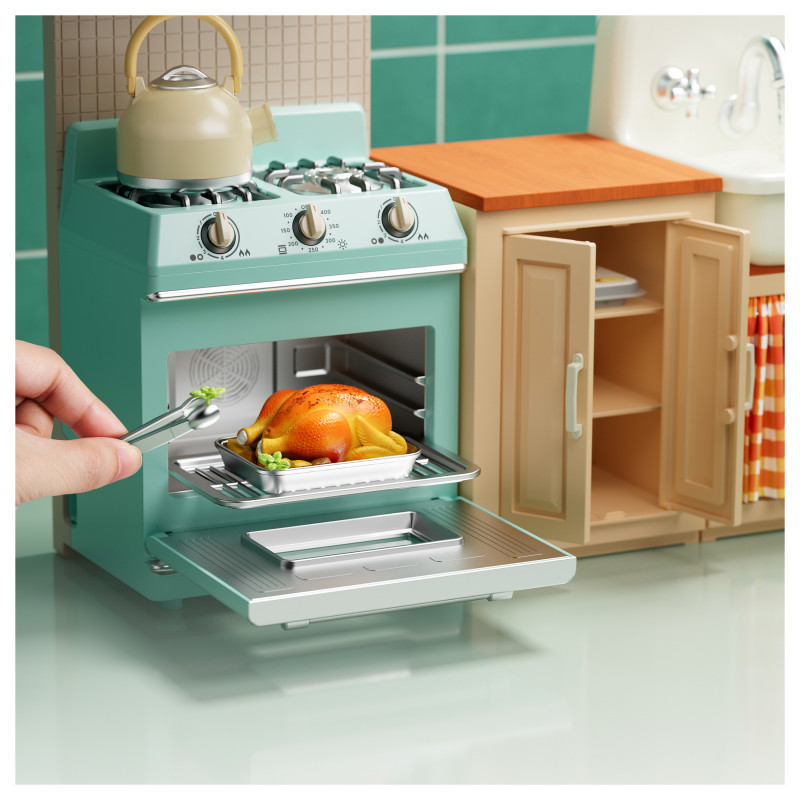 ZURU Mini Brands Magic Cook virtuvės žaidimų rinkinys Series 1