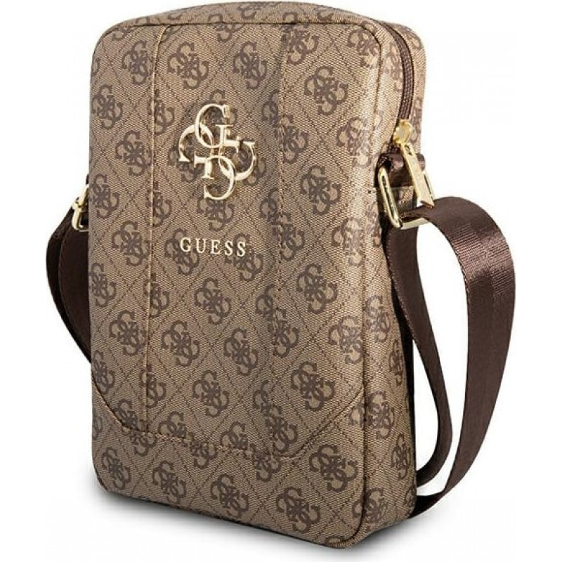 Guess GUTB10G4GFBR planšetinio kompiuterio dėklas, 10", rudas 4G Big Metal Logo