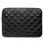 Guess GUCS14ZPSQSSGK nešiojamojo kompiuterio dėklas, 14", Quilted 4G, juodas