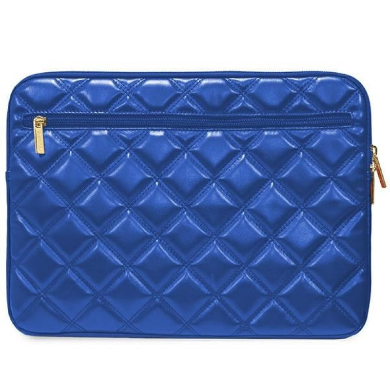 Guess Quilted 4G nešiojamojo kompiuterio įmautė GUCS14ZPSQSSGB 14", mėlyna
