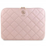 Guess Quilted 4G nešiojamojo kompiuterio įmautė GUCS14ZPSQSSGP 14", rožinė