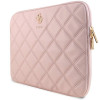 Guess Quilted 4G nešiojamojo kompiuterio įmautė GUCS14ZPSQSSGP 14", rožinė