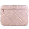 Guess Quilted 4G nešiojamojo kompiuterio įmautė GUCS14ZPSQSSGP 14", rožinė