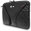 BMW Carbon Pockets & Metal Logo nešiojamojo kompiuterio įmautė 14", juoda