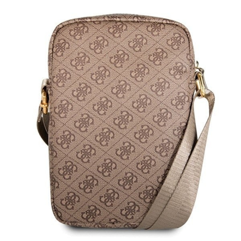Guess GUTB104GB planšetinio kompiuterio dėklas 10" planšetiniams kompiuteriams, rudas, 4G UPTOWN