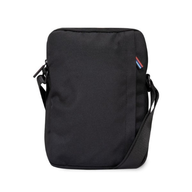 BMW BMTB10PUCARTCBK Carbon & Nylon Tricolor juodas krepšys 10" planšetiniams kompiuteriams