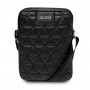 Guess GUTB10QLBK Quilted planšetinio kompiuterio krepšys 10", juodas