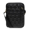 Guess GUTB10QLBK Quilted planšetinio kompiuterio krepšys 10", juodas