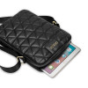 Guess GUTB10QLBK Quilted planšetinio kompiuterio krepšys 10", juodas