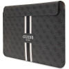 Guess GUCS14P4RPSK nešiojamojo kompiuterio įmautė 14", 4G Printed Stripes, juoda