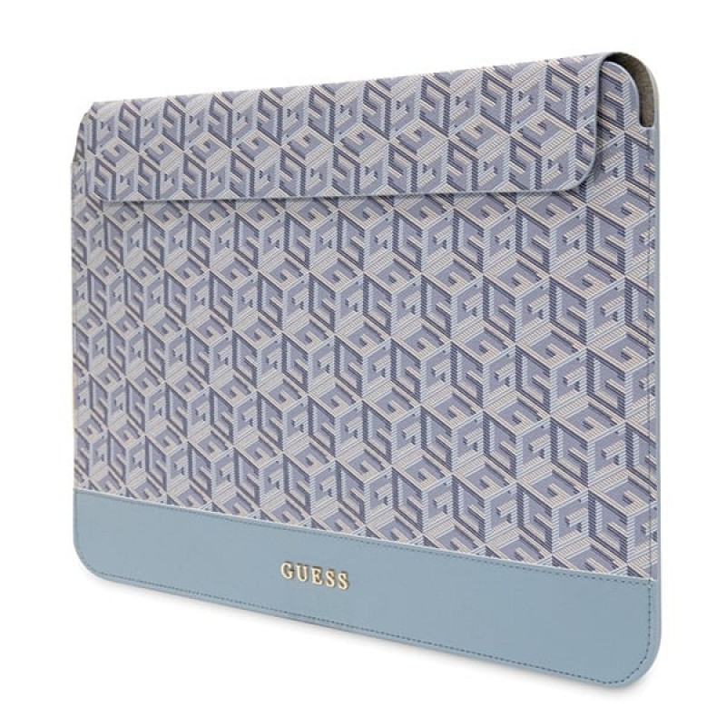 Guess GUCS14HGCFSEB nešiojamojo kompiuterio įmautė 14", GCube Stripes, mėlyna