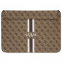 Guess GUCS14P4RPSW nešiojamojo kompiuterio įmautė 14", 4G Printed Stripes, ruda