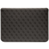 Guess GUCS14PS4SGK nešiojamojo kompiuterio įmautė 14", 4G Stripe Metal Logo, juoda