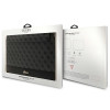 Guess GUCS14PS4SGK nešiojamojo kompiuterio įmautė 14", 4G Stripe Metal Logo, juoda