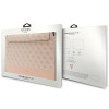 Guess GUCS14PS4SGP nešiojamojo kompiuterio įmautė 14 colių, 4G Stripe Metal Logo, rožinė