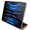 Guess GUFCP12PS4SGP Apple iPad Pro 12.9" (2020/2021/2022, 4th/5th/6th gen) dėklas-knygelė, 4G Stripe Allover, rausvas
