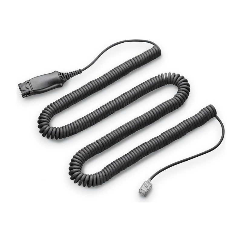 HP Poly APU-76 elektroninio ragelio kablio perjungiklio adapteris ausinėms, atitinka TAA (85R00AA)