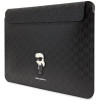 Karl Lagerfeld KLCS14SAKHPKK nešiojamojo kompiuterio įmautė 14", juoda, Saffiano Monogram Ikonik