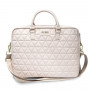 Guess GUCB15QLPK nešiojamojo kompiuterio krepšys 15", rausvas, Quilted