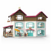 Schleich Horse Club ežero vilos ir aptvaro žaislinis rinkinys 42785
