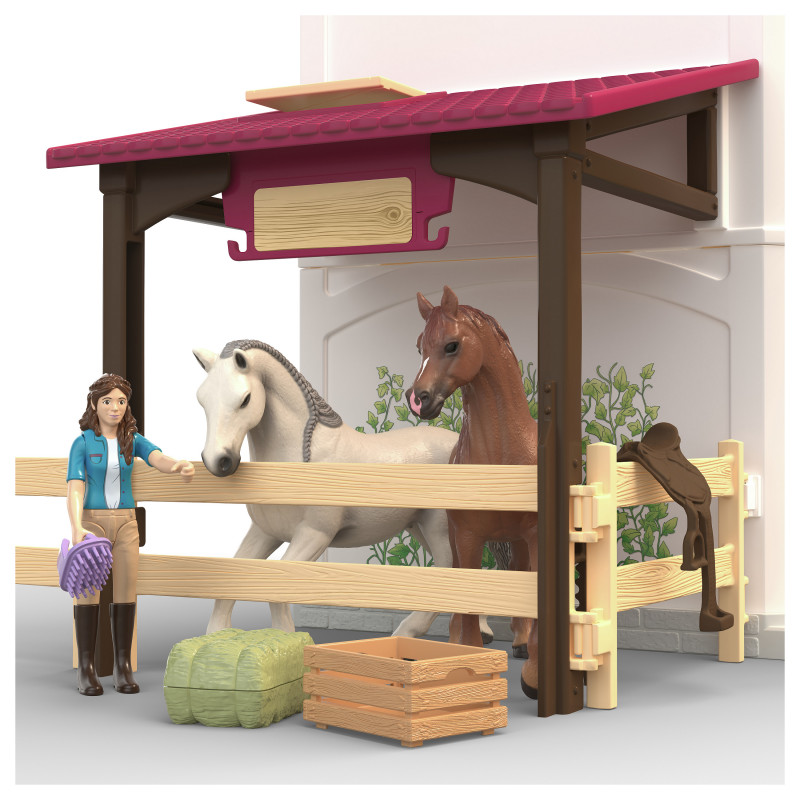 Schleich Horse Club ežero vilos ir aptvaro žaislinis rinkinys 42785