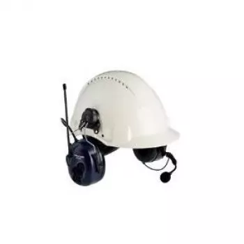3M PELTOR LiteCom Binauralinis kaklo lankelio ausinės su dvipusiu radiju, juodos/mėlynos/baltos XH001680442