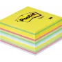 3M Post-it Notes kubas, 76 x 76 mm, Ultra Colors, 450 lapelių, PEFC sertifikuotas popierius, 1 kubas (2030-U)