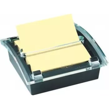 3M Post-it Recycling Z-Notes lipnūs lapeliai geltoni, 12 bloknotai + nemokamas dozatorius (C2014Y12)
