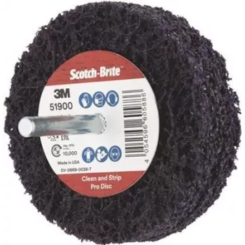 3M Scotch-Brite XT-ZS Pro šiurkštus valymo diskas 100x13mm su 6mm kotu SXCRS 7100192709
