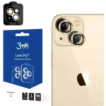 3MK Apple iPhone 14 Lens Protection Pro Gold