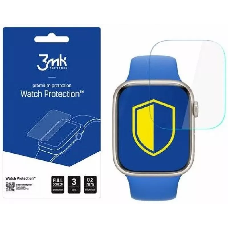 3MK Apple Watch Series 7 41mm ARC plastikinės plėvelės ekrano apsauga