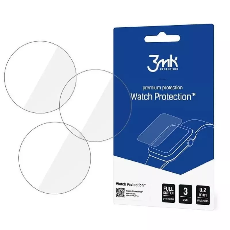 3MK FlexibleGlass Lite ekrano apsauga, skirta Samsung Galaxy Watch 3 41mm