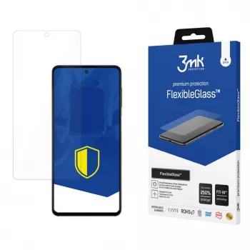 3MK FlexibleGlass ekrano apsauga, skirta Samsung Galaxy M52 5G - hibridinis stiklas, 7H kietumas, 0,3 mm, kristalinis skaidrumas