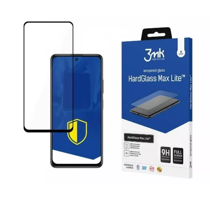 3MK HardGlass Max Lite ekrano apsauga, skirta Xiaomi POCO M4 Pro